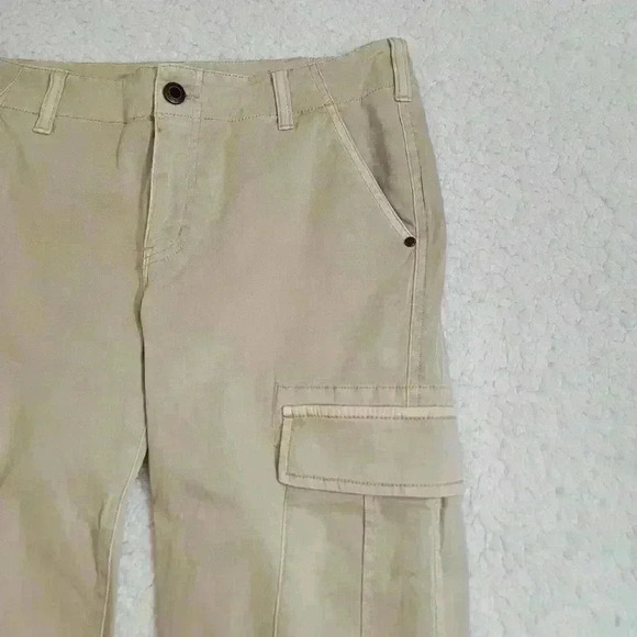Orvis Cargo Pants Womens 8 Tan Khaki Chino Outdoor Hiking Camping Gorpcore - Picture 6 of 16